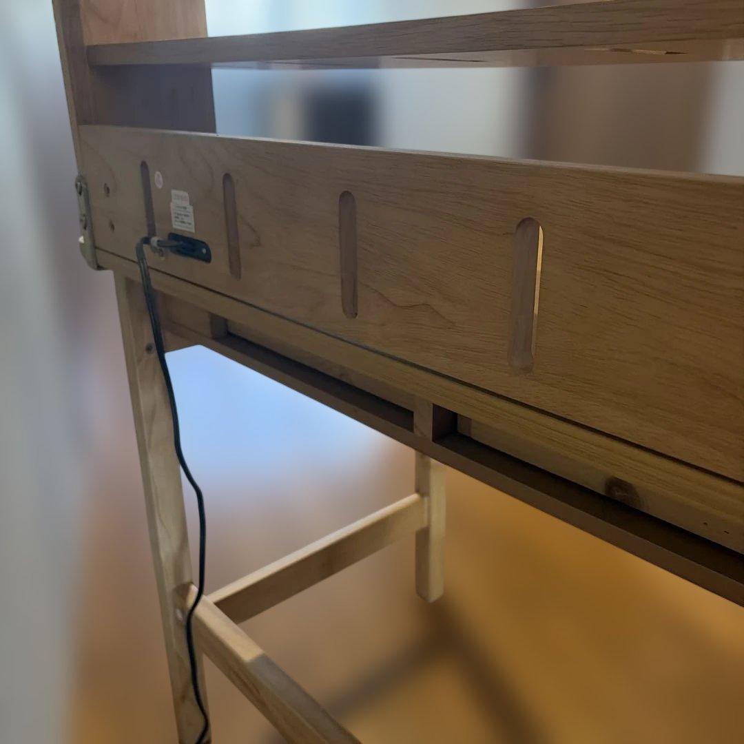学習机　木製デスク