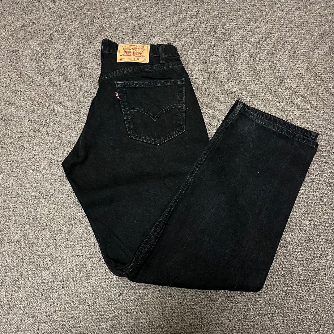 レア　90s Levi’s 565 ブラック　USA製　32x32