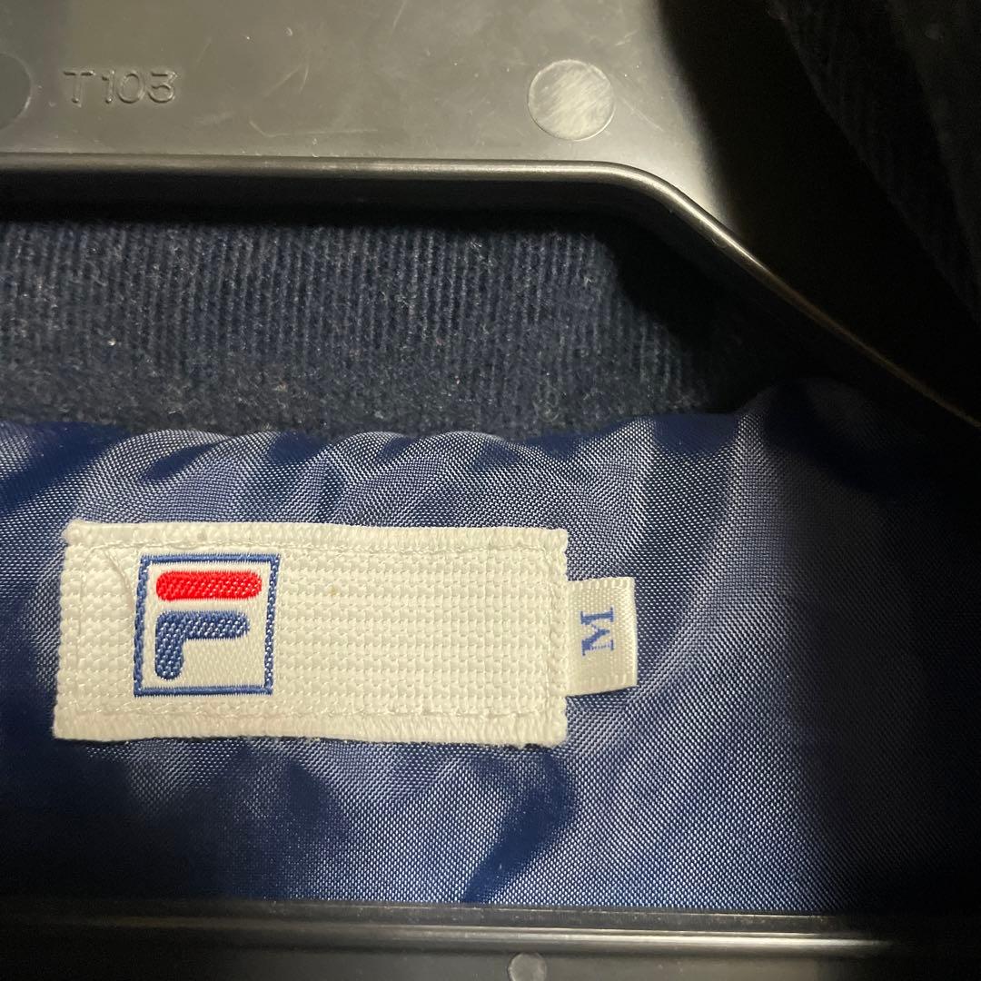 FILA ベスト ネイビー/ホワイト