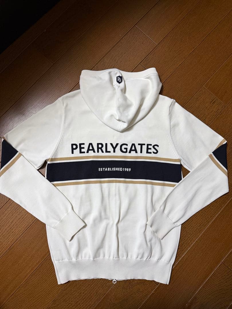 PEARLY GATES フード付きパーカー