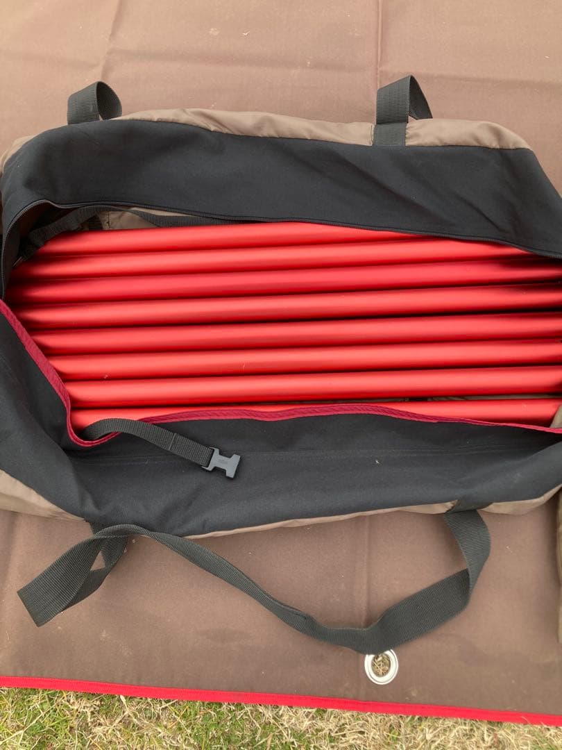 ⭐︎最終価格⭐︎スノーピークHDタープシールドヘキサエボォPro.ポールセット