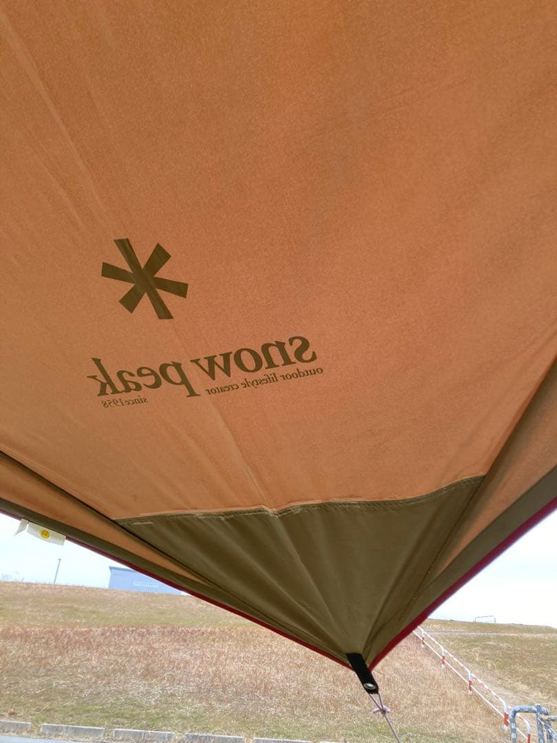 ⭐︎最終価格⭐︎スノーピークHDタープシールドヘキサエボォPro.ポールセット