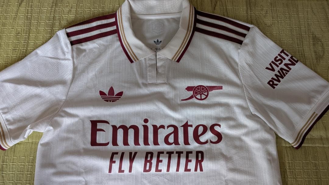 アーセナル25-26アディダスオリジナルス3rdオーセンティックユニフォーム