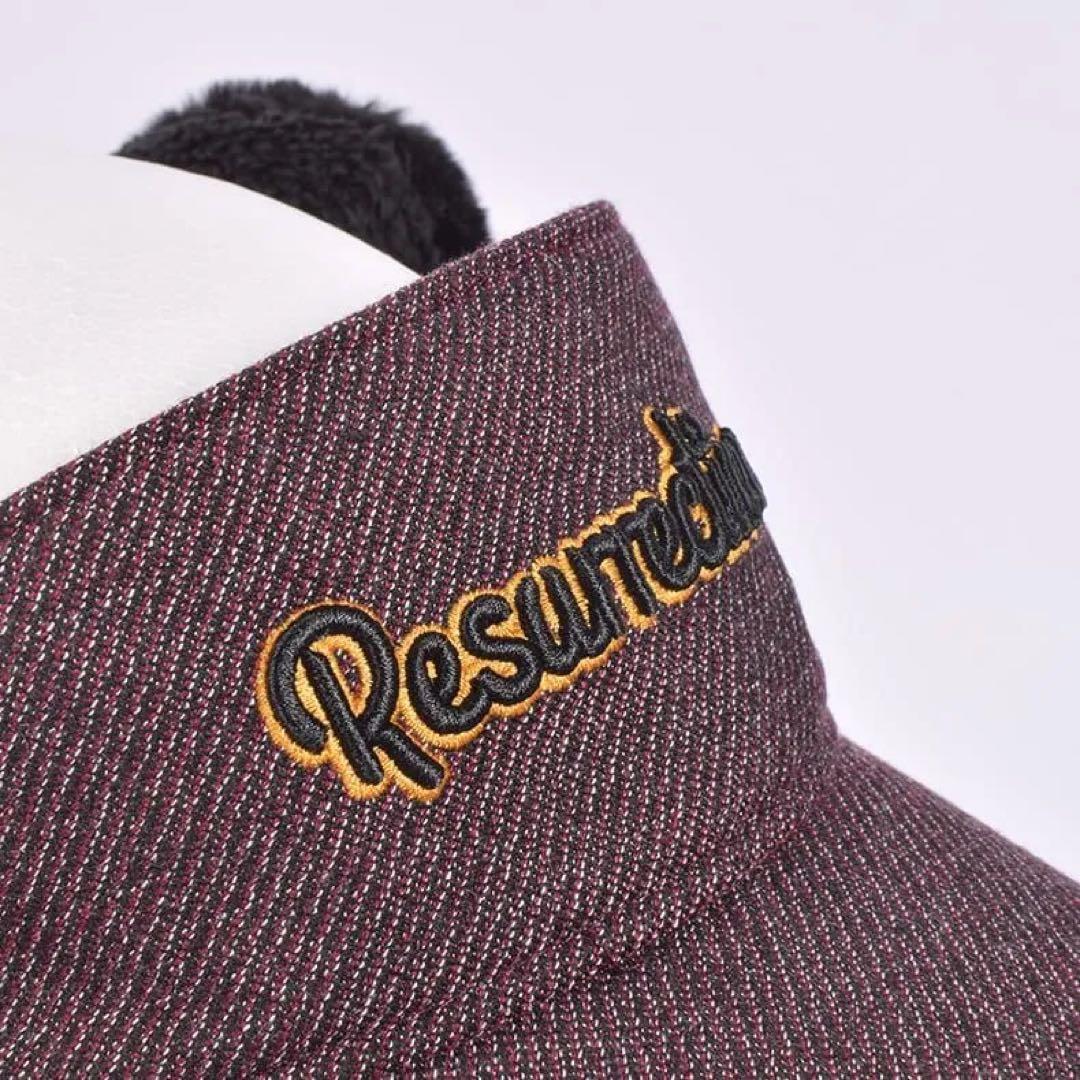 ボアイヤーマフサンバイザー(ツイーディー) / レッドブラック BE34SV03