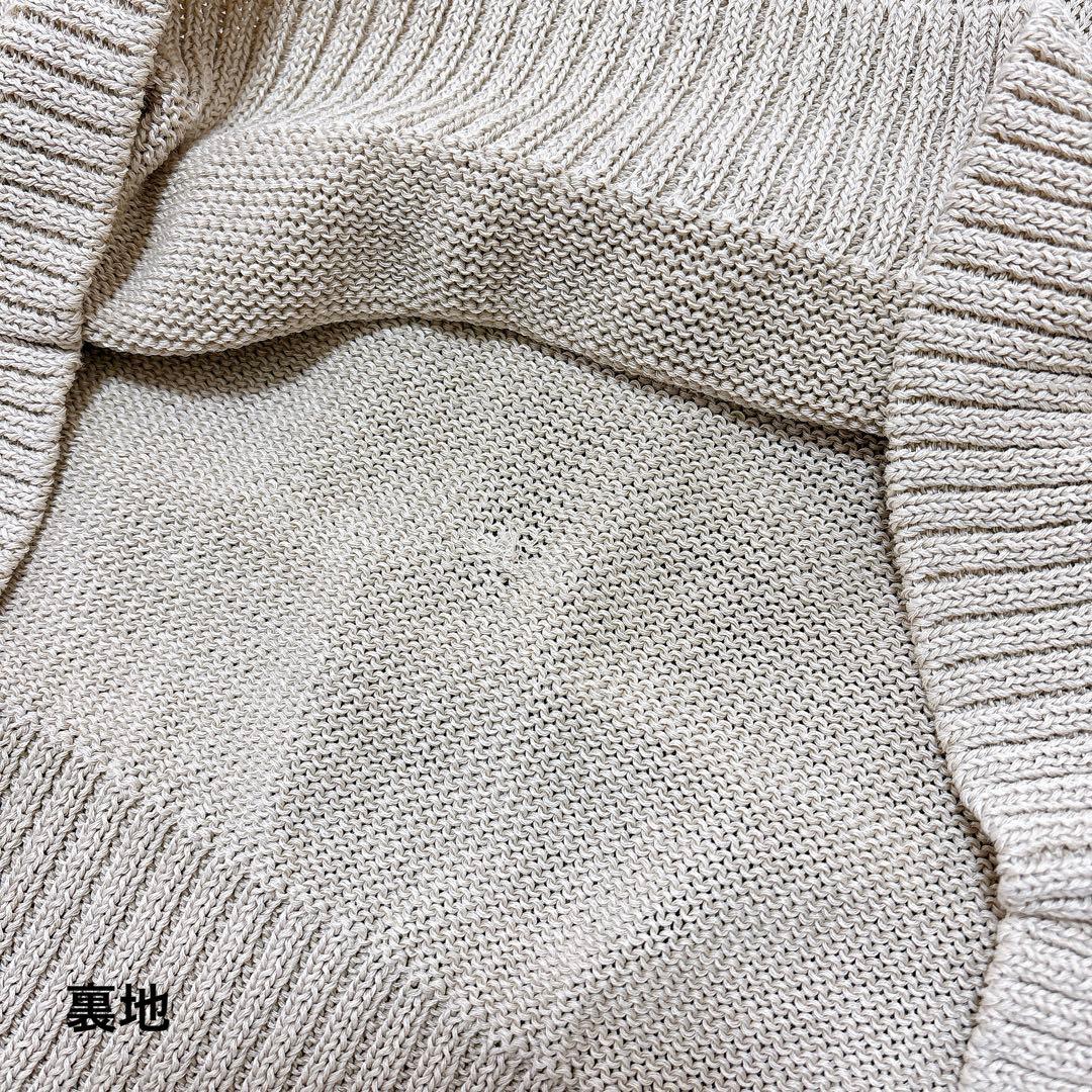 良品✨フォクシー Hoodie ニットワンピース 38 ベージュ系