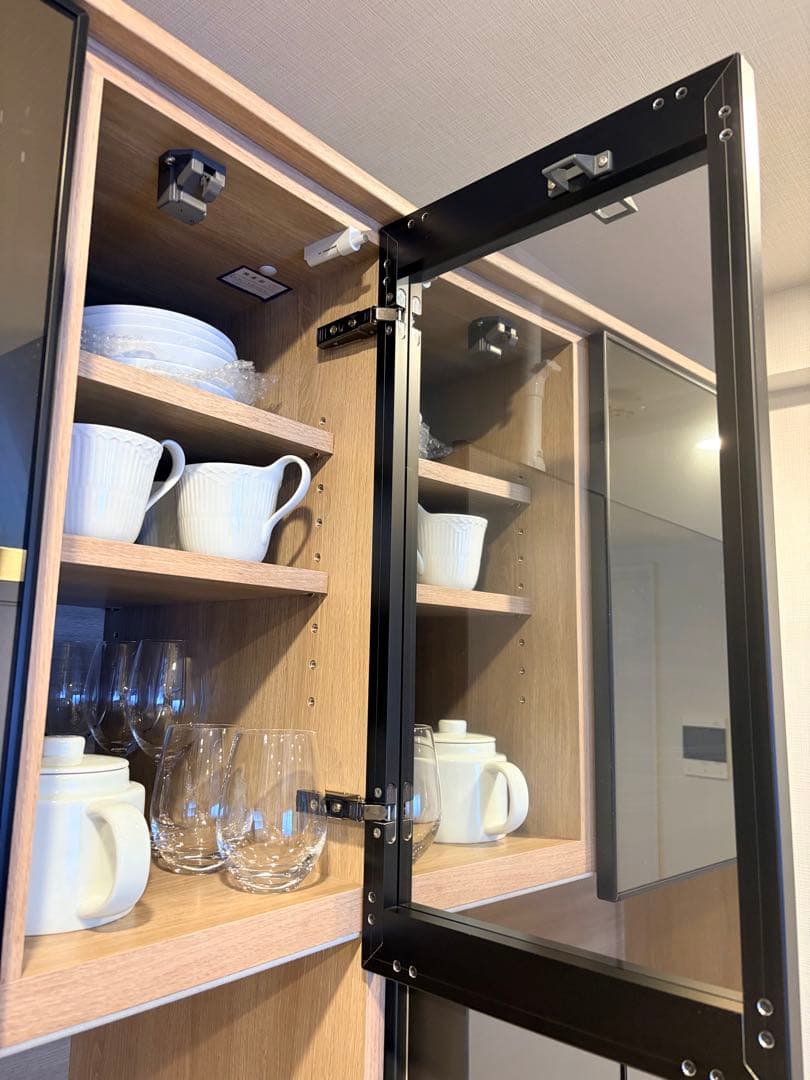 山本　綾野製作所 AYANO アリシア ALICIA 食器棚 パモウナ