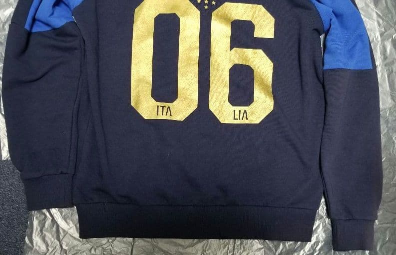 プーマ　イタリア代表　パーカー　フーディ　2006年　ドイツ　ワールドカップ