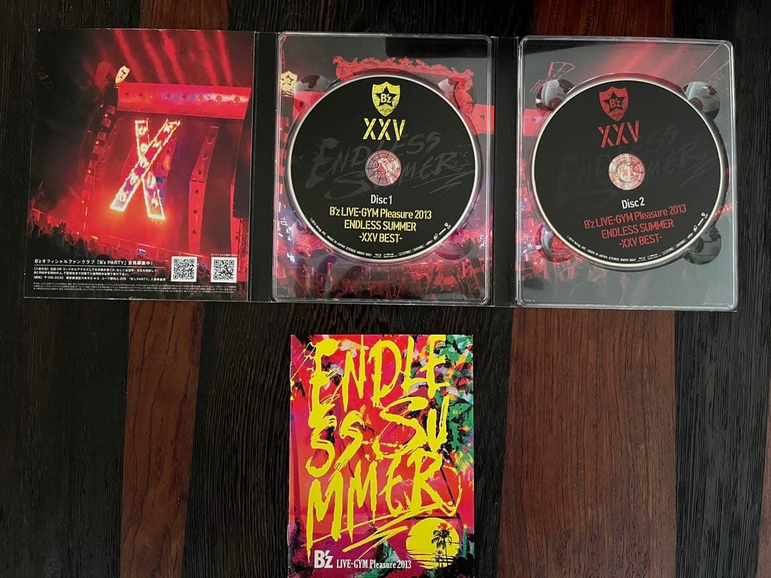B'z LIVE GYM Pleasure 2008 & 2013 セット
