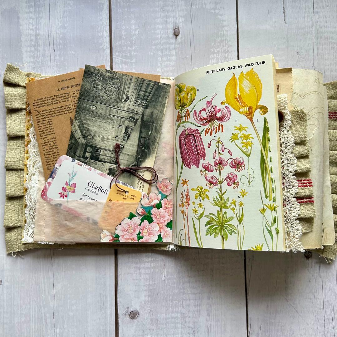 引っ越し前最終特別価格☆ジャンクジャーナル、トワルドジョイ、ポストカード付き