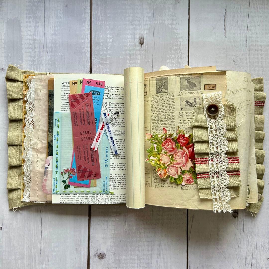 引っ越し前最終特別価格☆ジャンクジャーナル、トワルドジョイ、ポストカード付き