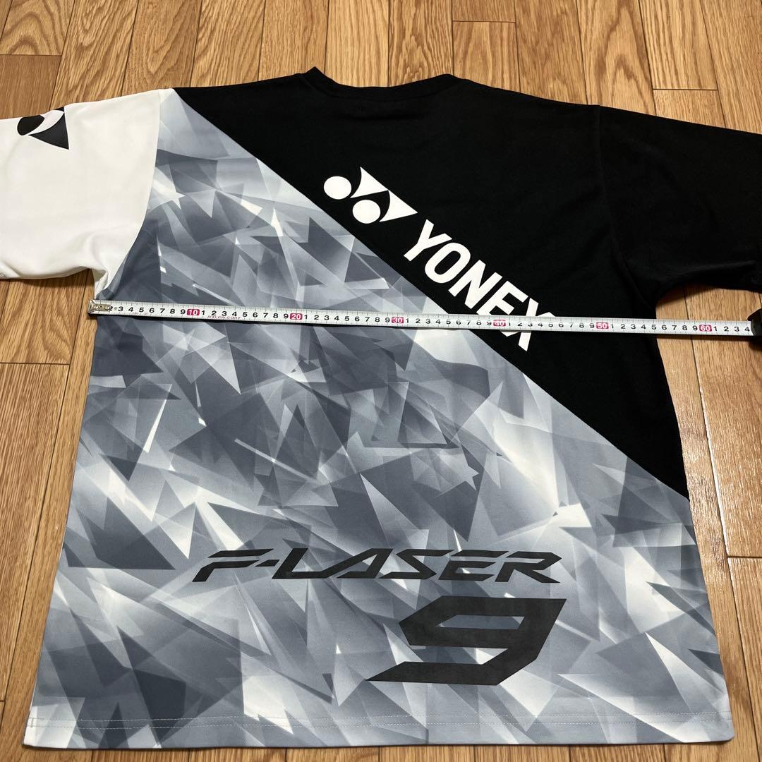 YONEX F-LASER9 プロモーションTシャツ　ゲームシャツ　ソフトテニス