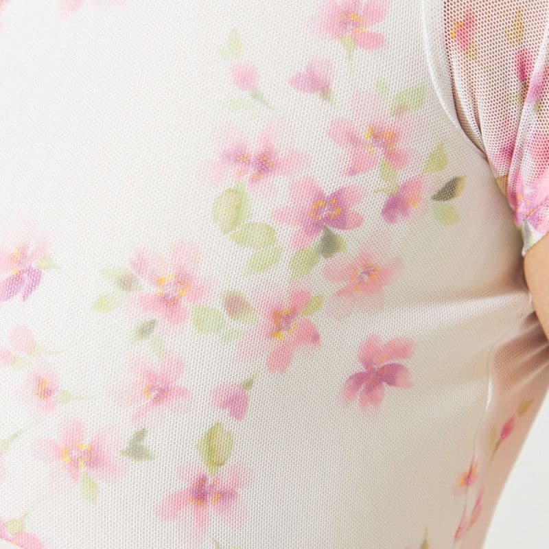 お値下げ チャコット　永久メイ　コラボ　キャップスリーブレオタード