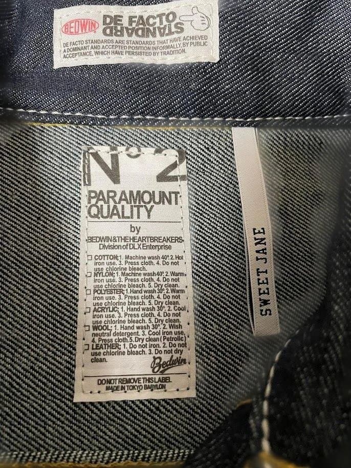 新品 LEE BEDWIN Gジャン デニムジャケット カウボーイ ライダース