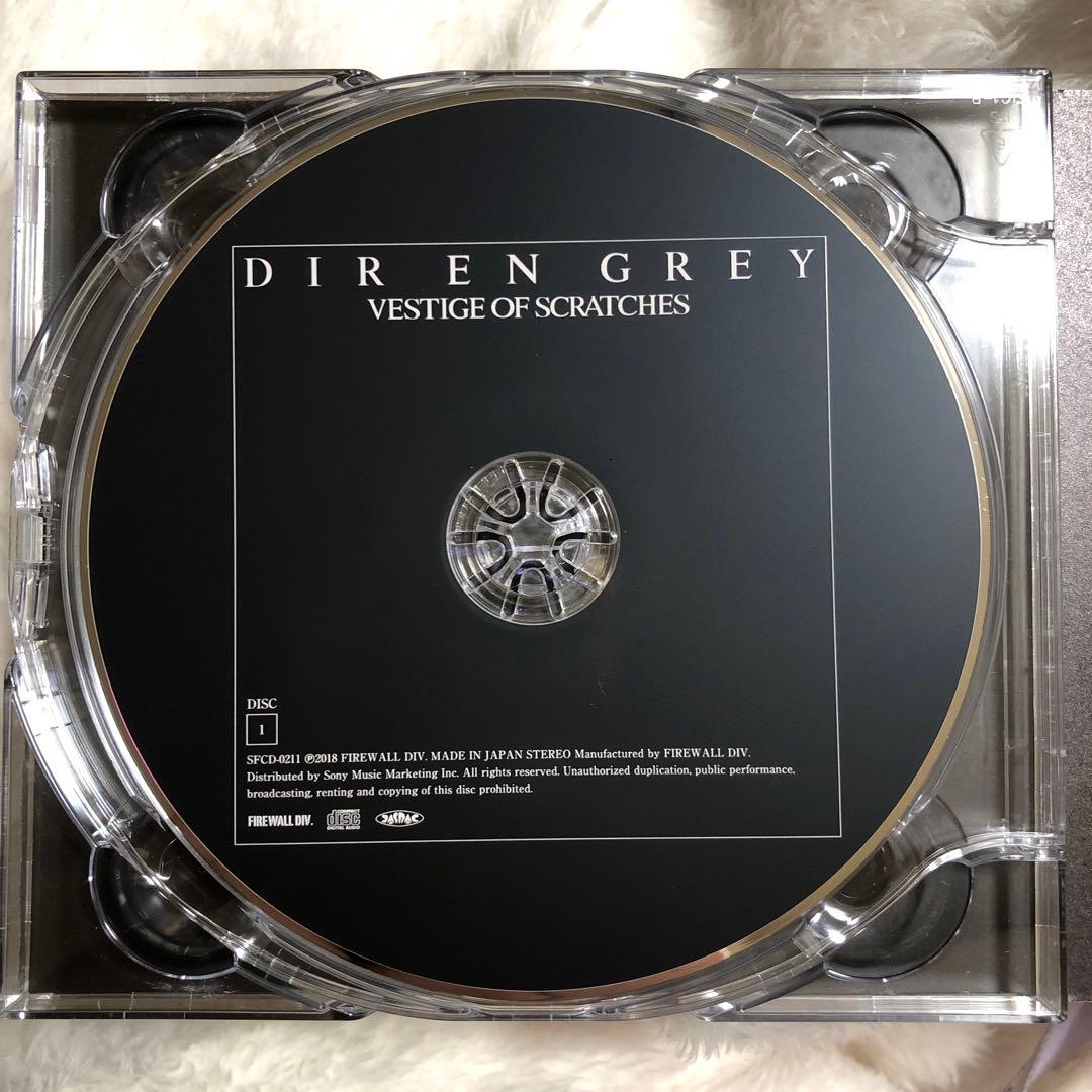 DIR EN GREY VESTIGE OF SCRATCHES 初回生産限定盤
