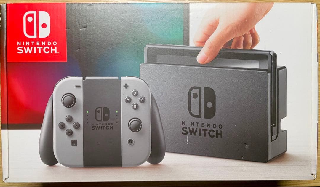 Nintendo Switch グレー 本体 付属品完備 ケース付き