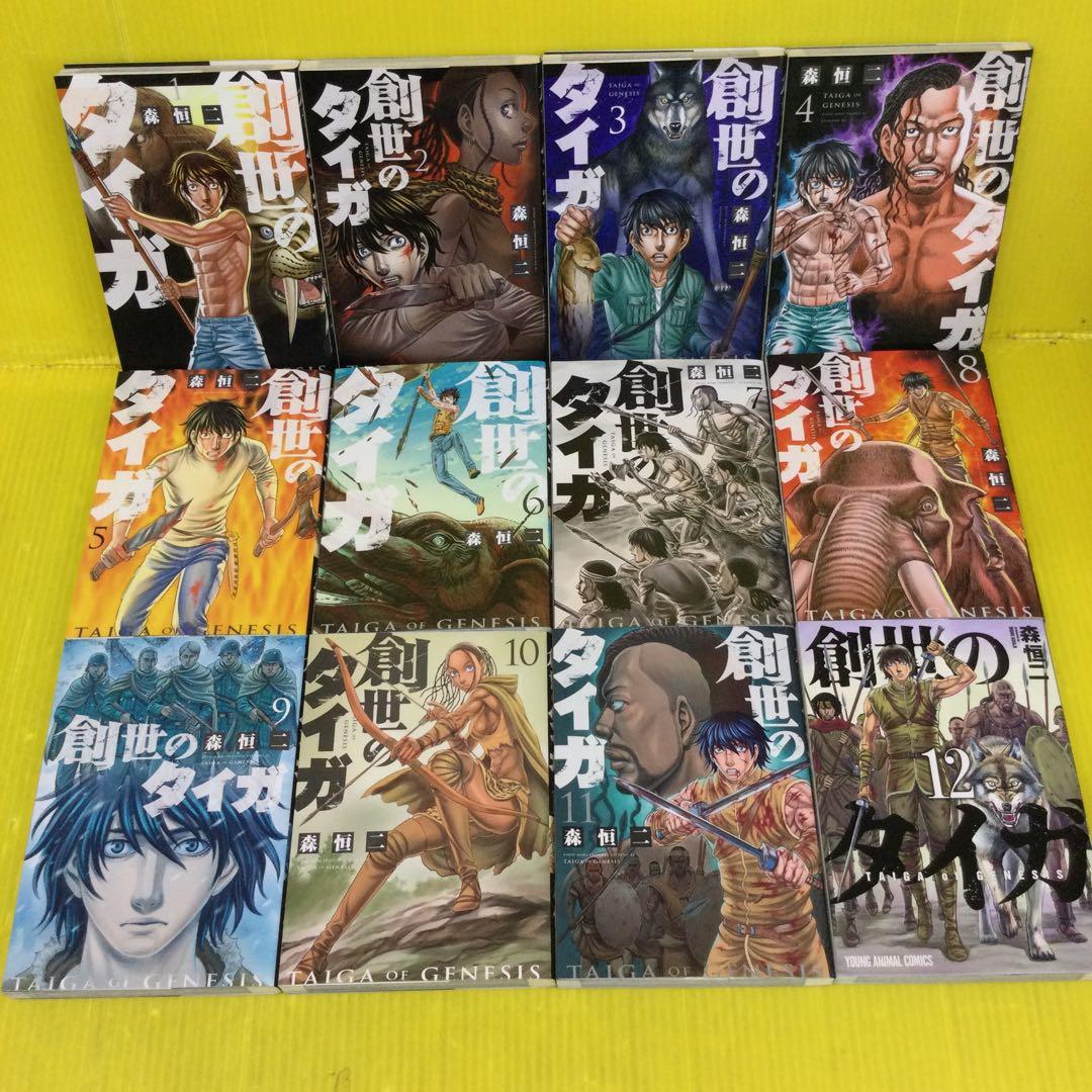 森恒二　創世のタイガ　自殺島　無法島　ホーリーランド　完結多数　本书为未裁剪原版