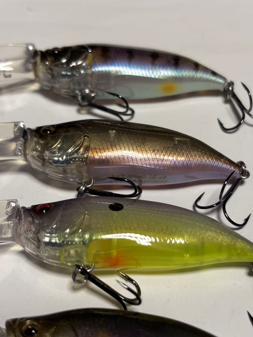 メガバス イマカツ ルアー セット アイバイアイシャッド タイプR TX