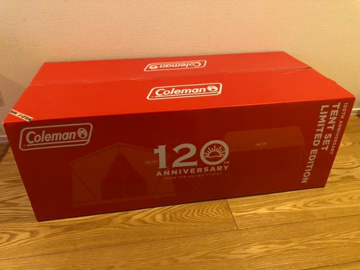 コールマン120周年　テント&タープセット