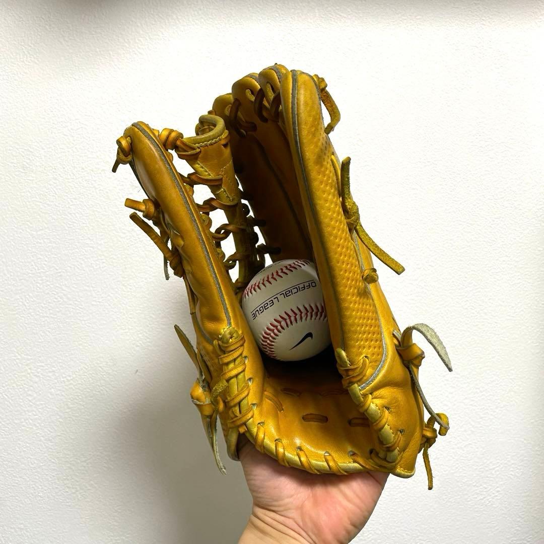 ナイキ 謝道 ダイヤモンドエリート 型抜群 即戦力 硬式 外野手用グローブ