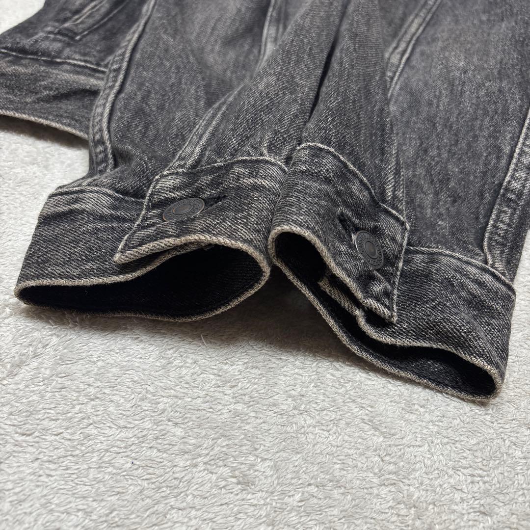 極美品✨S リーバイス 72334先染めブラック デニムジャケット70506型