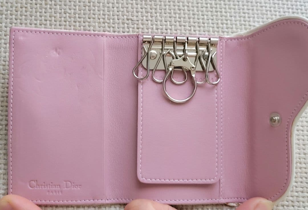 Christian Dior ディオール サドル フローリア 6連キーケース