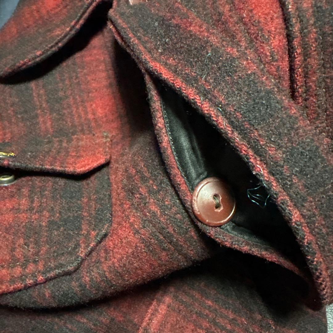 40s〜50s WoolRich バッファロー チェック マッキーノジャケット