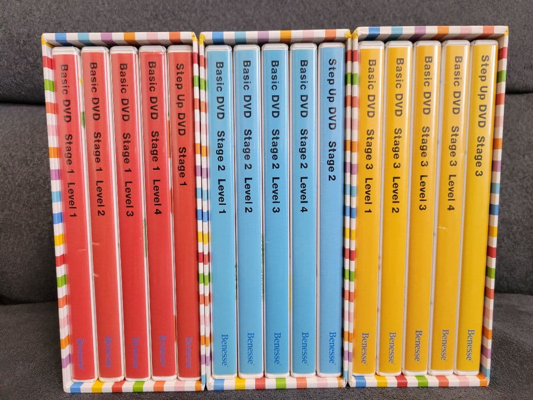 ワールドワイドキッズステージ1～6　CDDVD セット