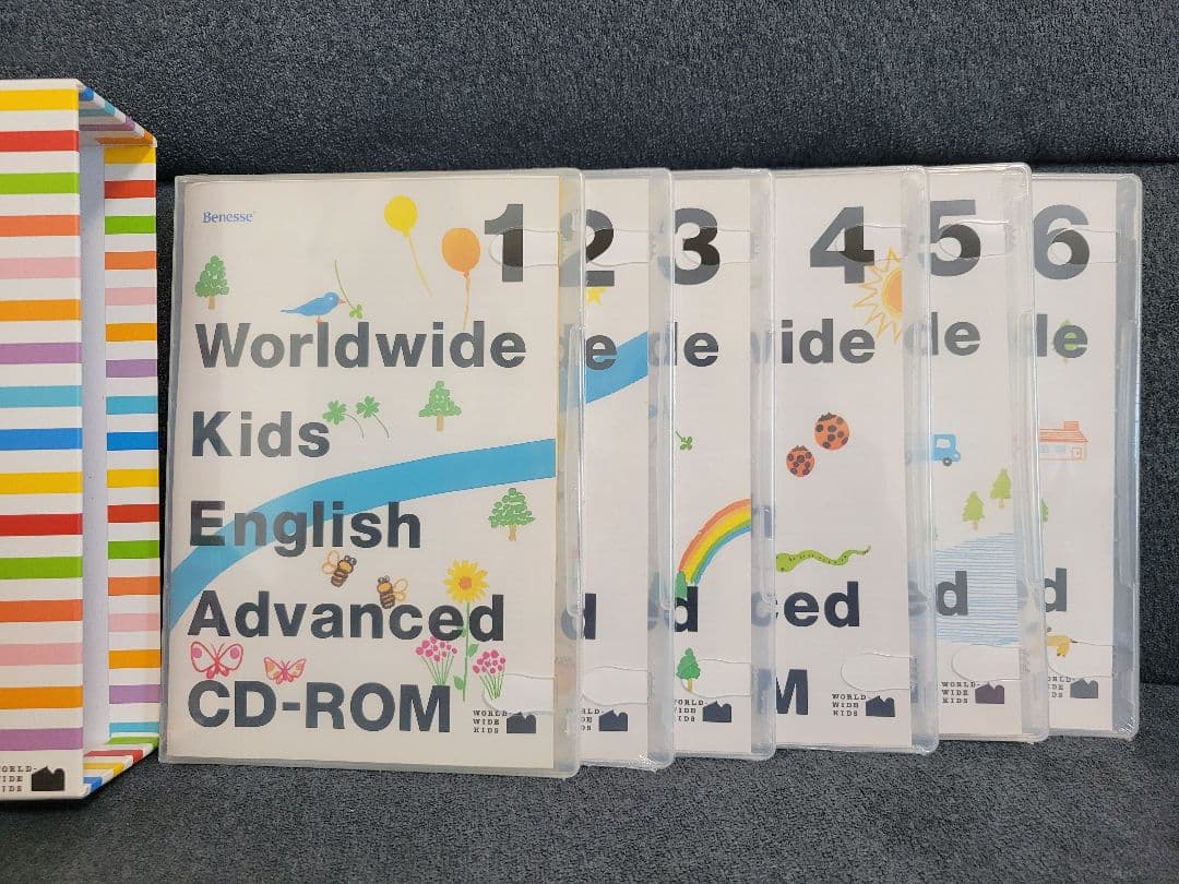 ワールドワイドキッズステージ1～6　CDDVD セット