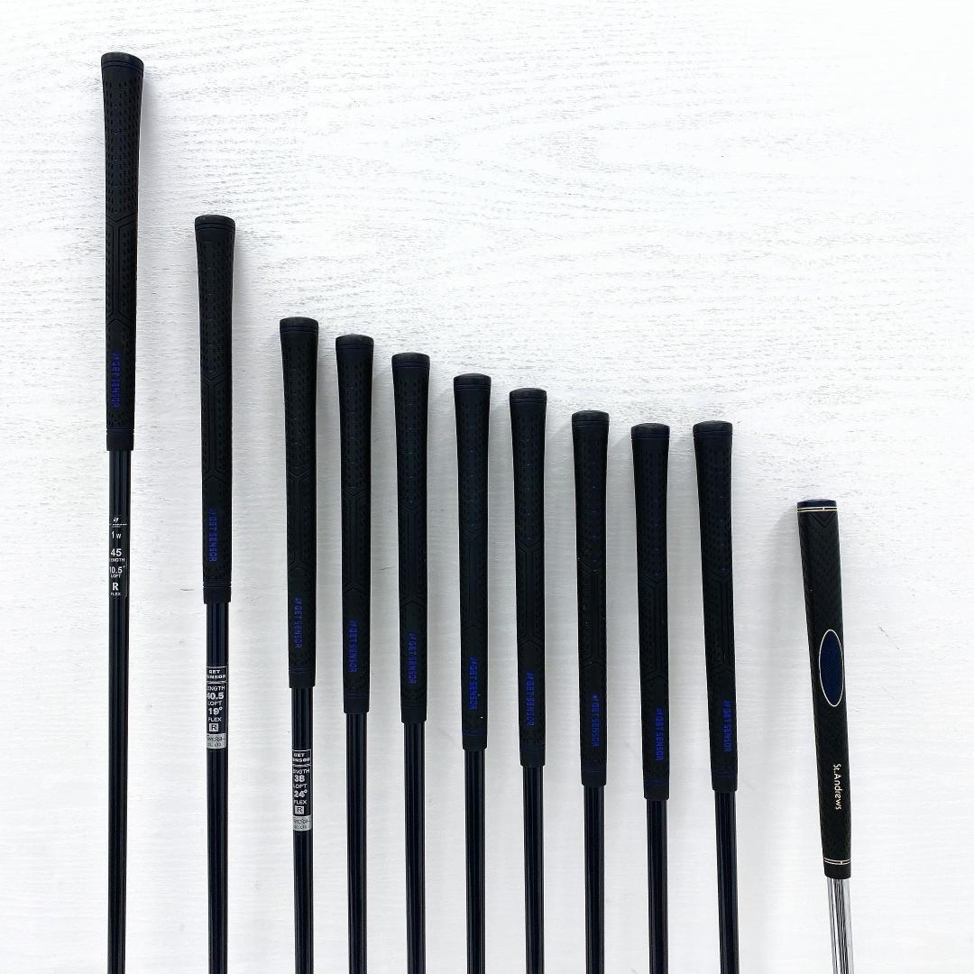 【格安‼】 GET SENSOR メンズ ゴルフクラブ 初心者セット 11本 R