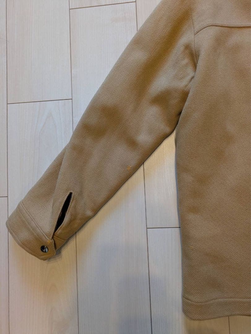 40s Pendleton ベージュ ファー襟ジャケット