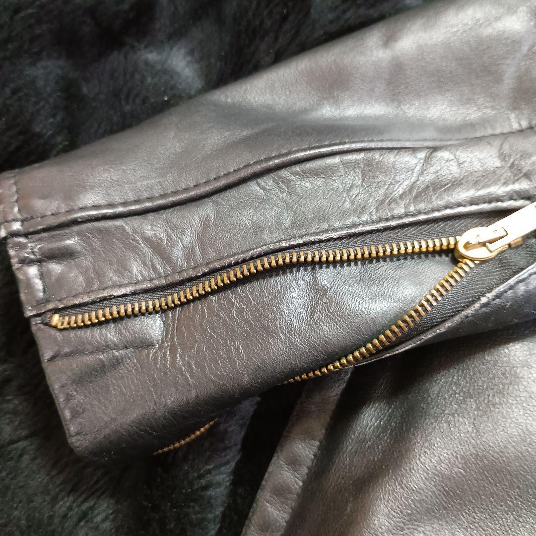 Schott レザー ライダース ジャケット ボア ライナー付 141