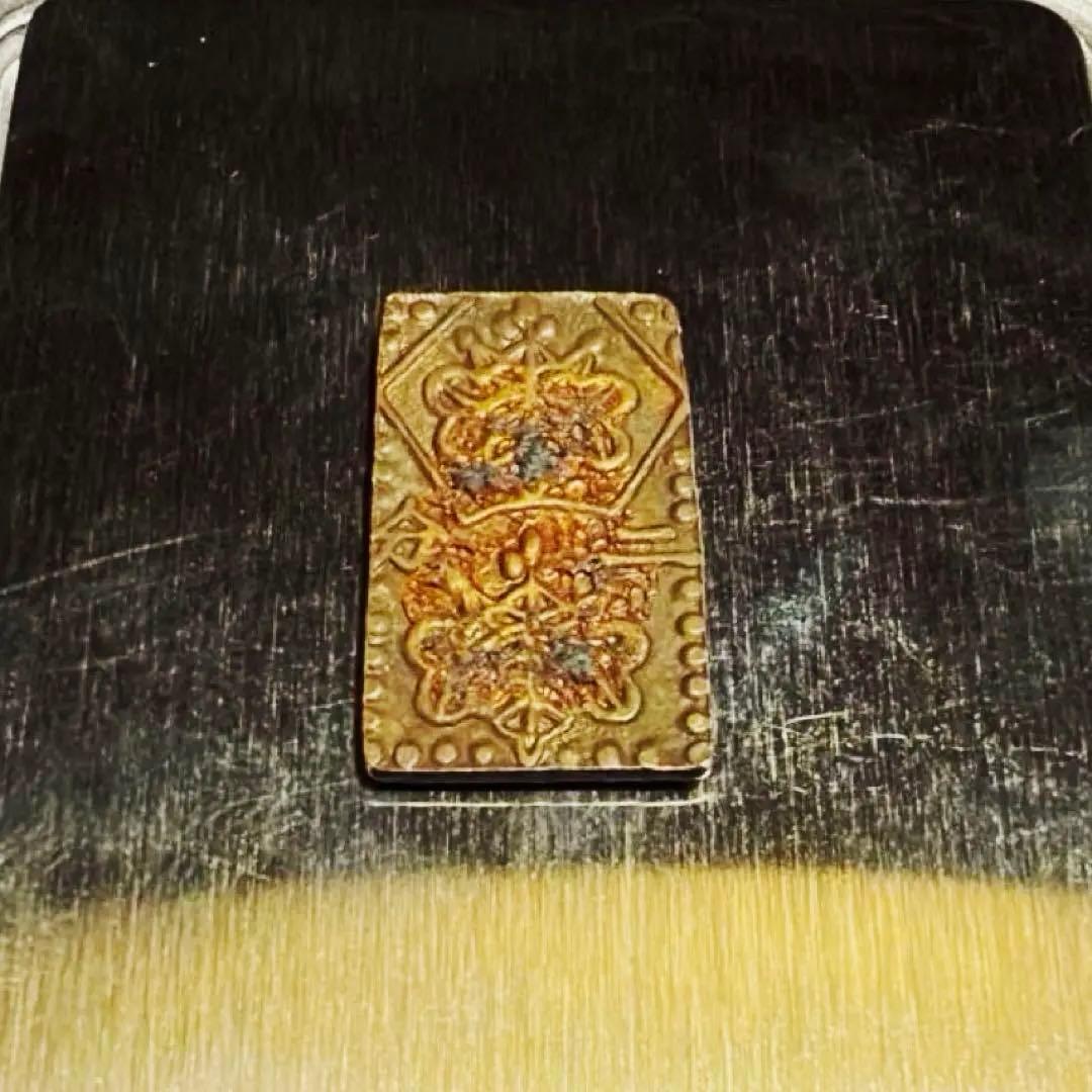 明治二分金 二分判金 江戸時代の金貨 3.17g