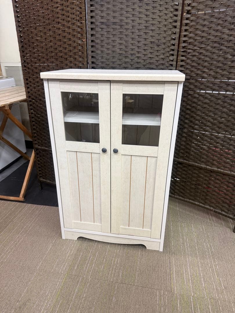 【洗浄消毒作業済】【完成品】ニトリ　キャビネット　(リズバレーSLM9060G)