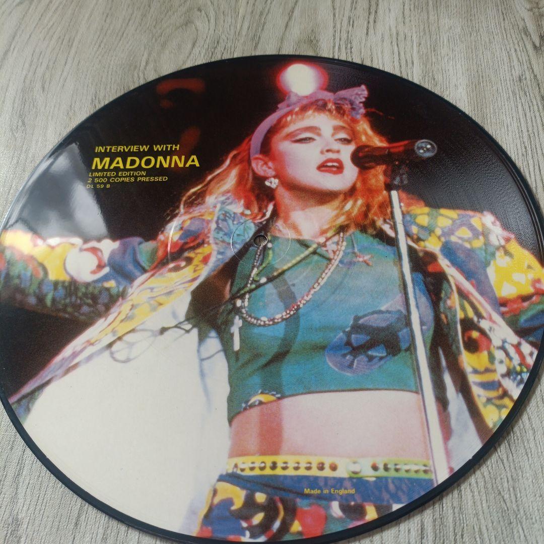 MADONNA 1987 ピクチャー・レコード 限定盤 未使用