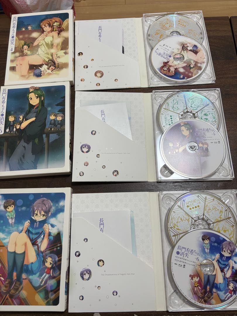 長門有希ちゃんの消失 Blu-ray とOVA Blu-rayのセット