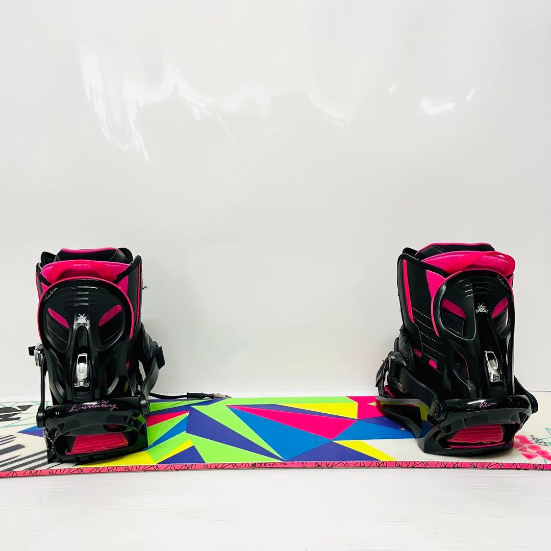 レディース　K2 スノボ3点セット　スノーボード　女性用　ウーメンズ　ボアブーツ