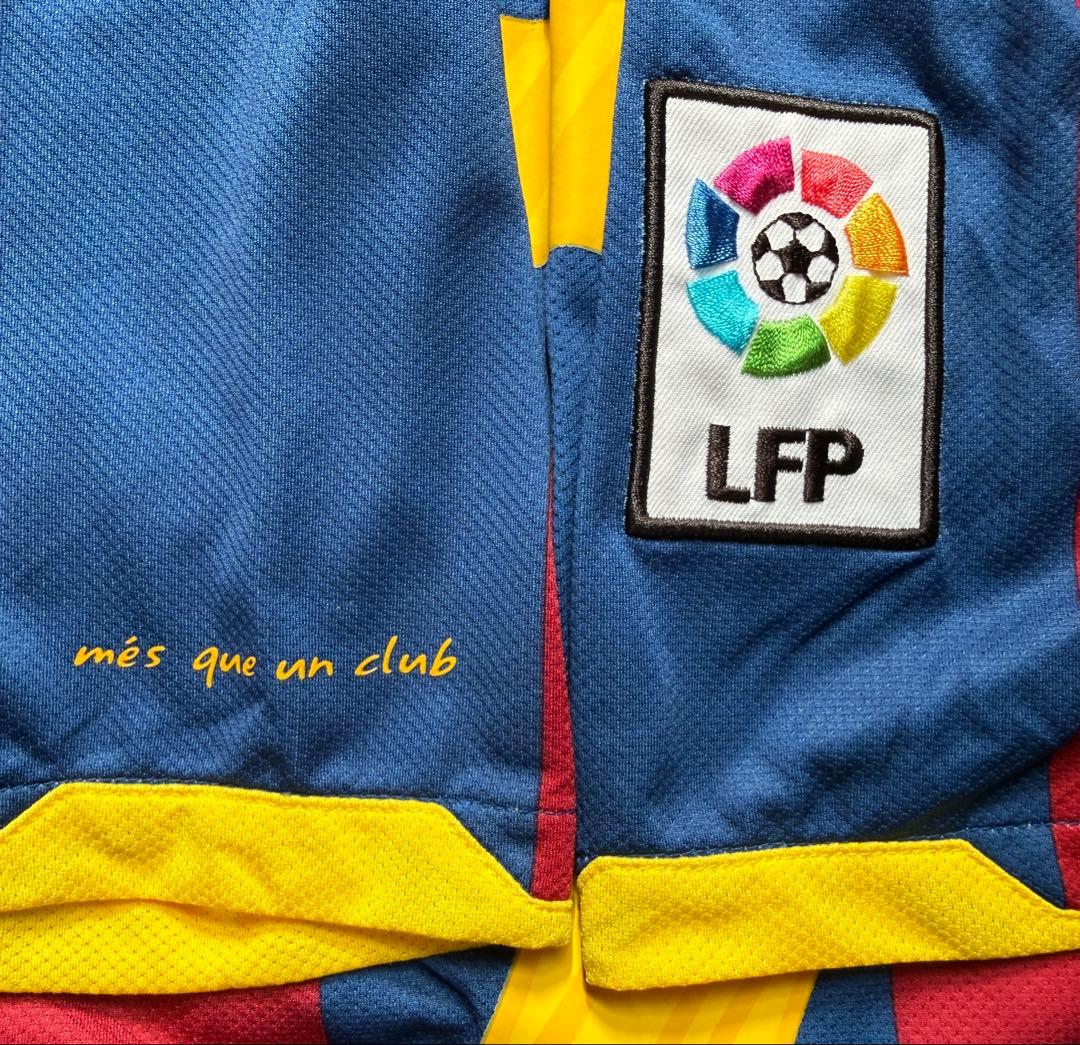 【希少】FCバルセロナ 10-11 ビジャ ユニフォーム CWC黄金パッチ付