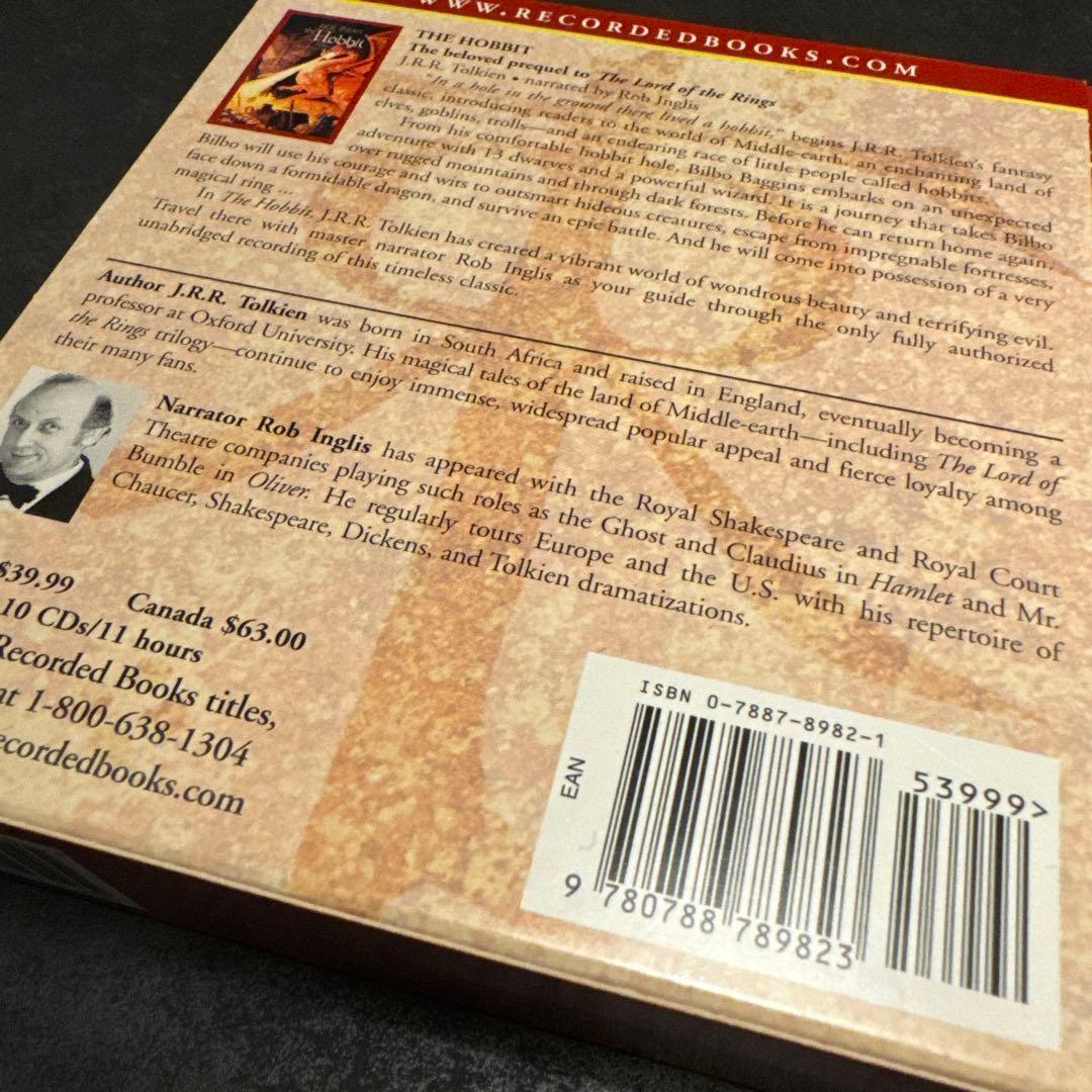 【洋書】The Hobbit - J.R.R. Tolkien - CD10枚組