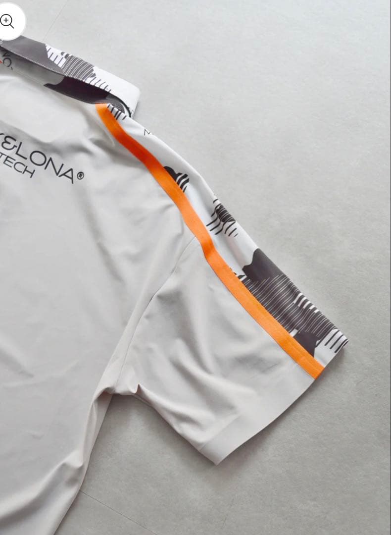 【美品】MARK&LONA MX-TECH ポロシャツ グレー　48(L)