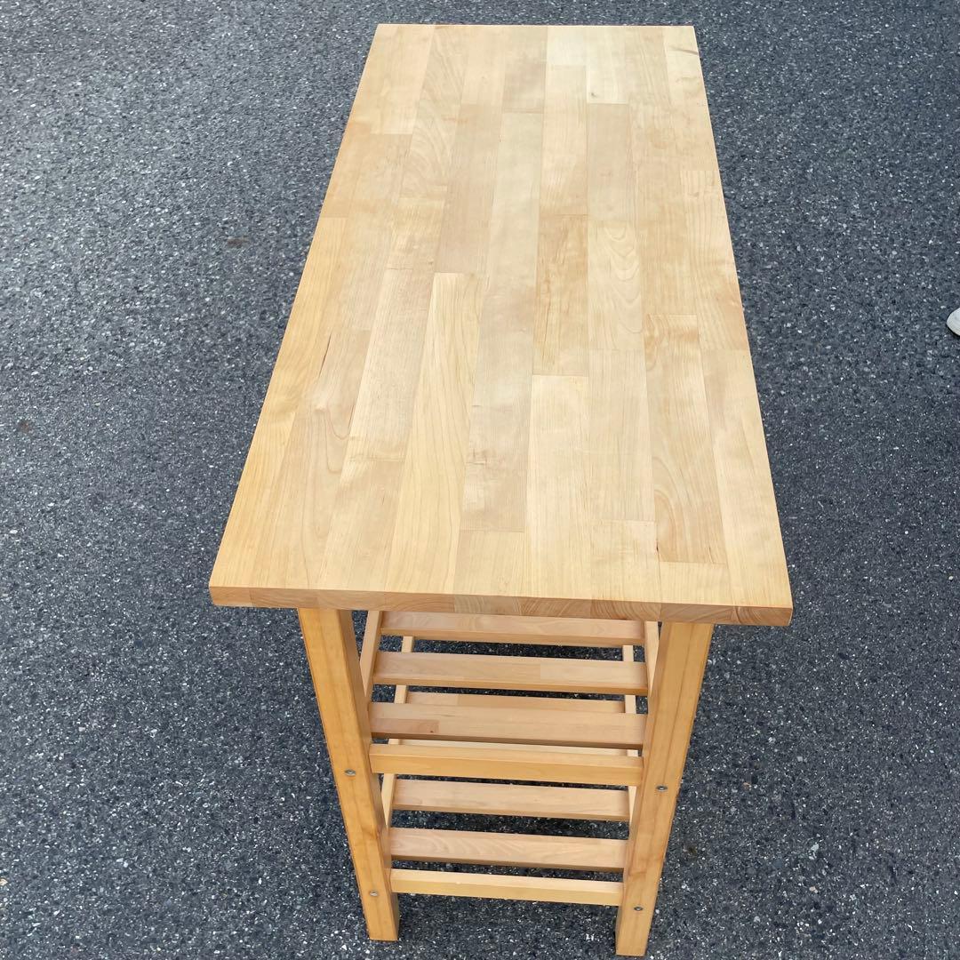 IKEA キッチンワゴンFÖRHÖJA フォルホイア 棚 インテリア