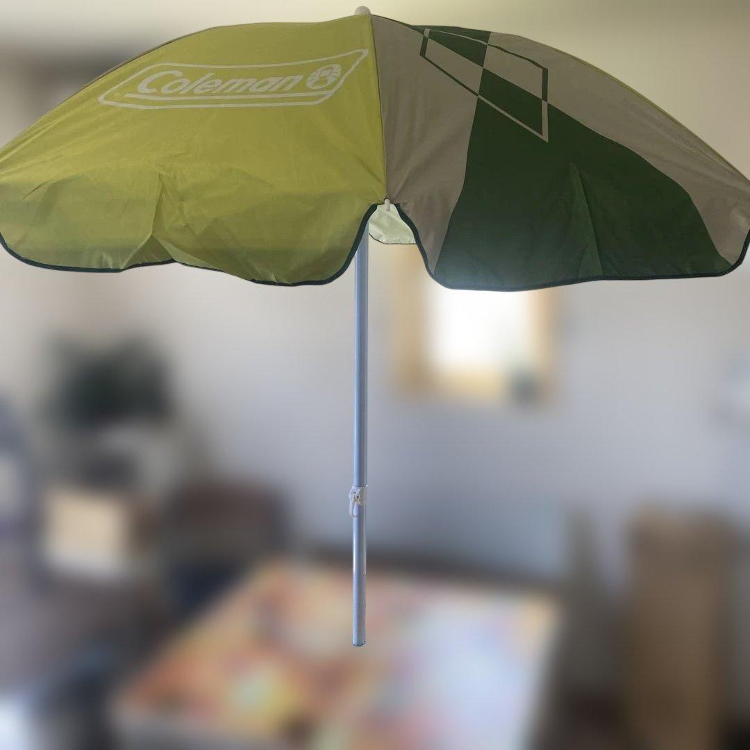 Coleman ファミリーリビングセット&パラソル セット