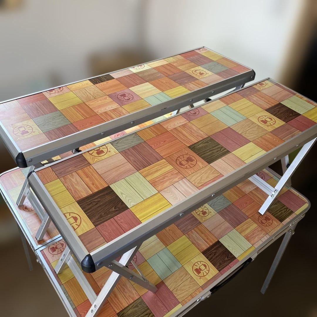 Coleman ファミリーリビングセット&パラソル セット