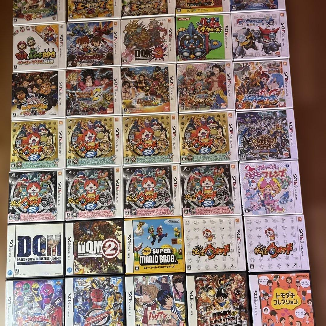 3DSソフト　DSソフト 40本まとめ売り