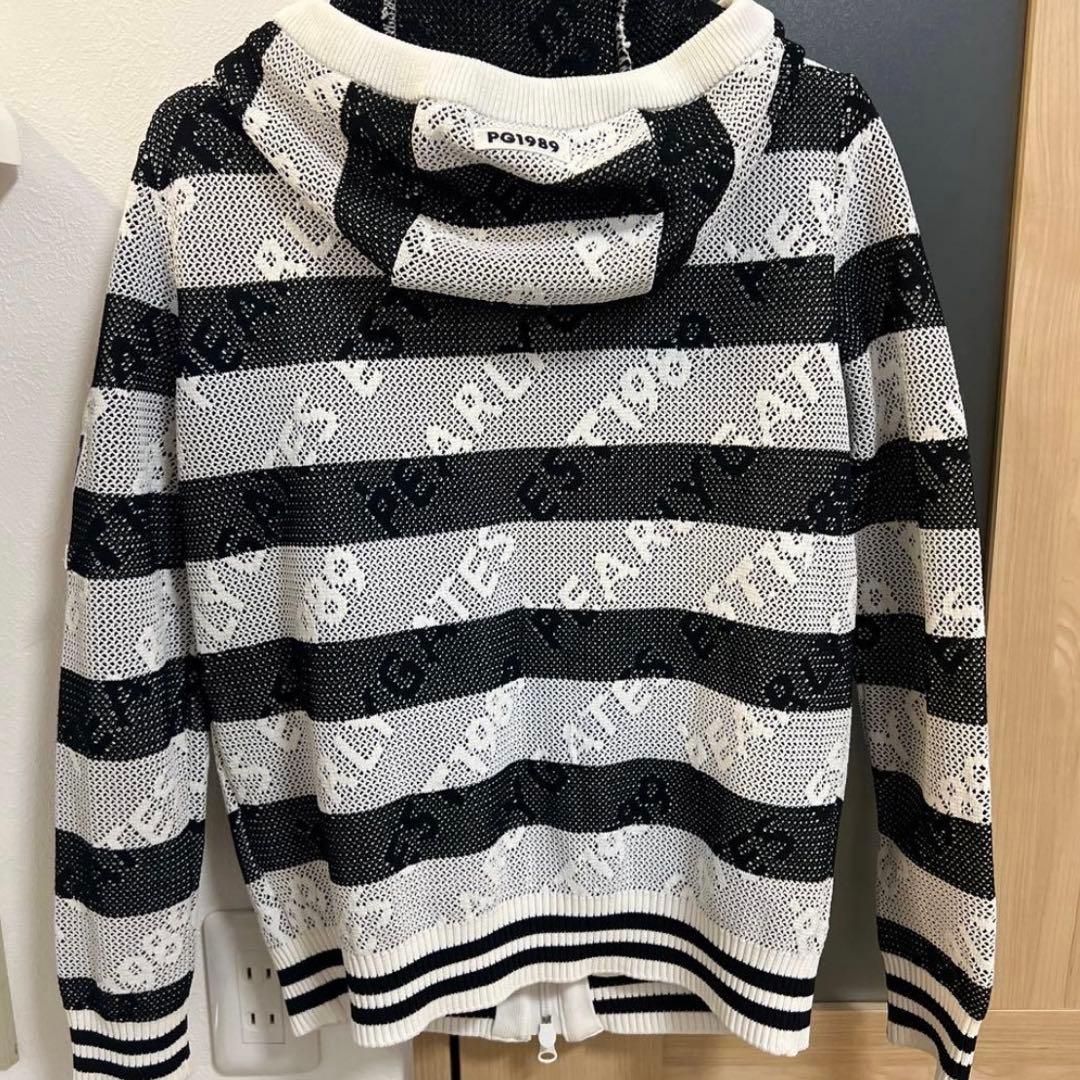 PEARLY GATES レディースパーカー　メッシュパーカー　ロゴ柄パーカー