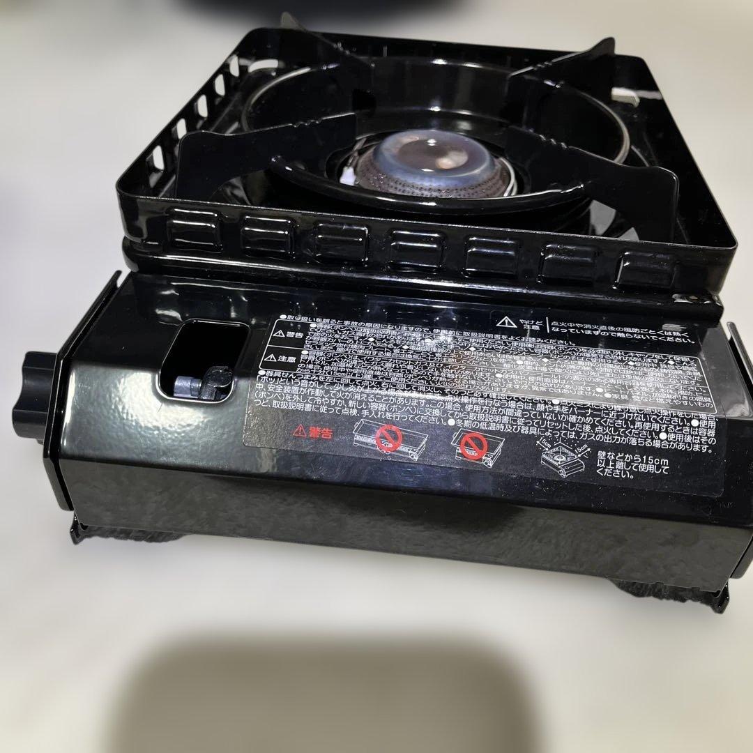 え*)様 Iwatani CB-ODX-1 BLACK タフまる カセットコンロ