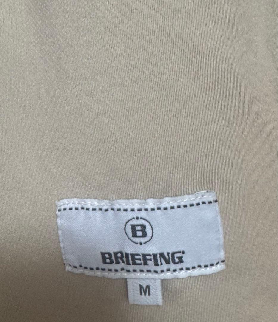 BRIEFING ベージュ フルジップジャケット M