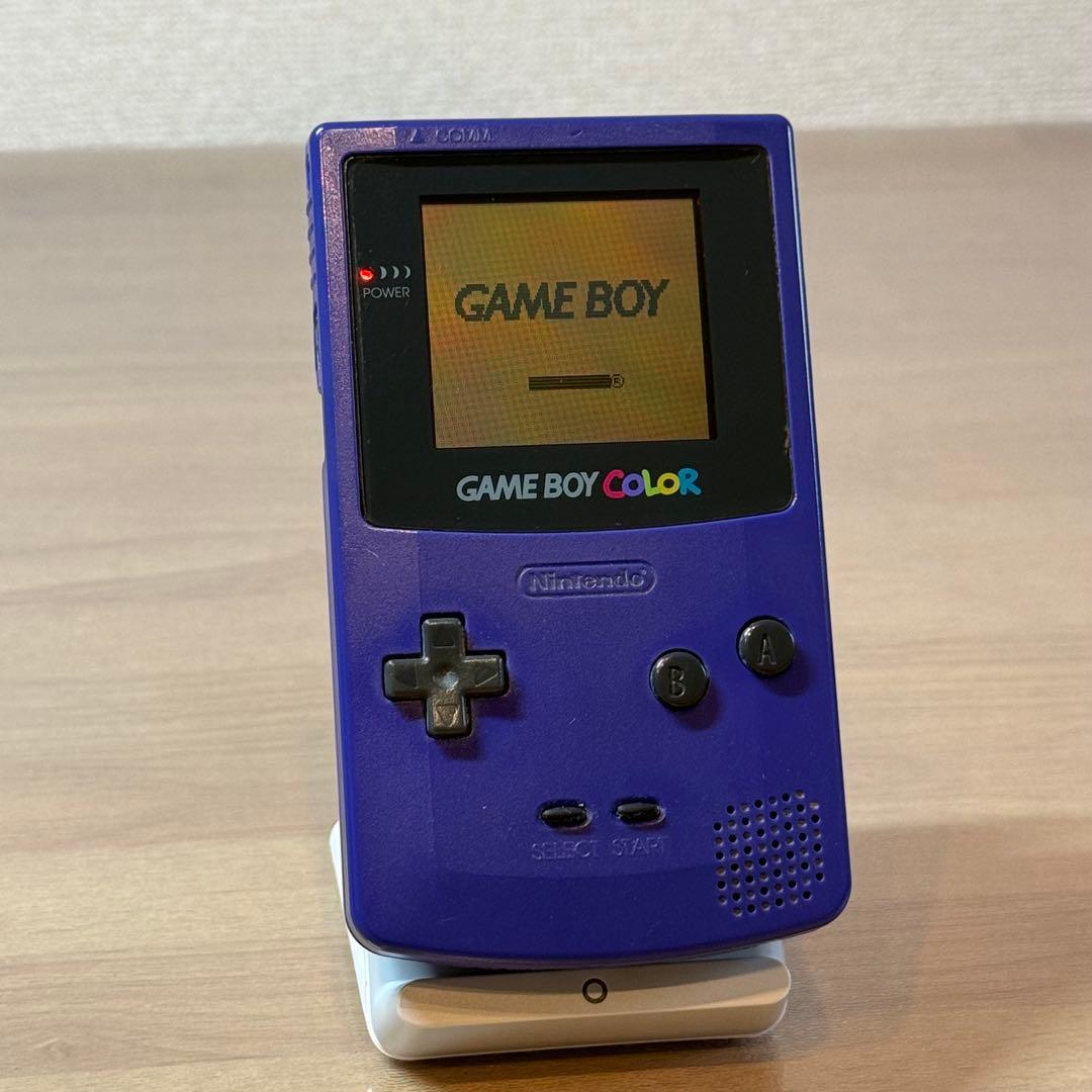 4-172 ゲームボーイカラー バイオレット 箱付き