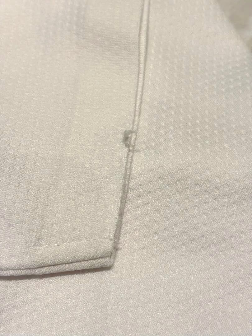 PGG 半袖モックネック　4 PEARLY GATES ホワイト×ネイビー