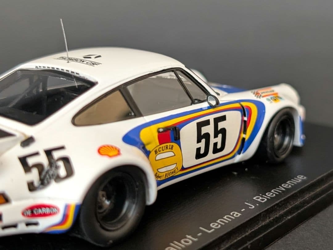 スパーク 1/43 ポルシェ カレラ RSR 1975年 ル・マン24時間 8位