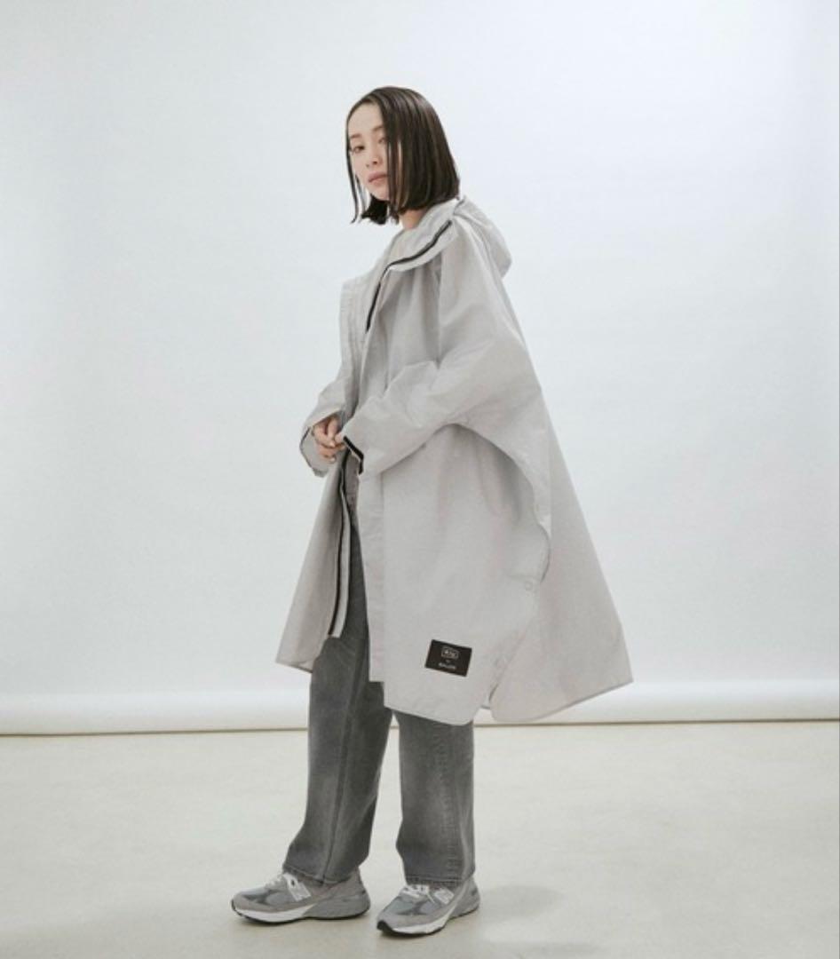 新品【KiU for SALON】別注レインポンチョ　アダムエロペ